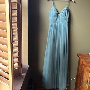 NWT Jenny Yoo Tulle Ali Dress in Eucalyptus Size 4
